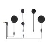 Cască pentru motocicletă cu mufă de 3,5 mm pentru interfonul Q7 EJEAS HIFI-M2 - Img 6