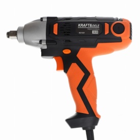 Cheie de impact electrică KraftDele KD1557, 2100W, 800 Nm, prindere 1/2 inch, cu 3 tubulare și valiză de transport