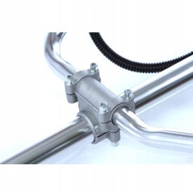 Coasă motocoasă pe benzină Mar-Pol RQ580 Split, 51,7 cm³, arbore divizat, pentru iarbă, buruieni și zone greu accesibile - Img 10