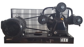 Compresor aer 3 pistoane MAR-POL M806833 – motor 2.2kW, 400V, debit 570 l/min, cilindri fontă, pentru butelii 100-150L