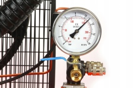 Compresor aer 350L 7.5kW MAR-POL BJC B88035 – pompă 4 pistoane, 12 bar, debit 1150 L/min - Img 9