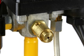 Compresor aer Mar-Pol Huragan 50L, 2,2 kW, 230V, 8 bar, 216 l/min, cu reductor și două manometre - Img 12