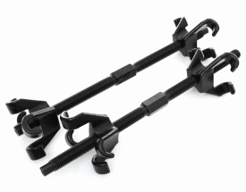 Compresor arcuri elicoidale cu 4 cârlige 370 mm KraftDele KD10162, extractor pentru atelier și service auto
