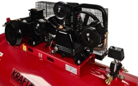Compresor de aer cu ulei KraftDele KD1413, 500 L, 3 pistoane, 400V, 9 bar, industrial pentru atelier și producție - Img 8