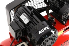 Compresor de aer cu ulei KraftDele KD408, 200L, 3 pistoane, 400V, transmisie pe curea, 8 bar, pentru atelier și aplicații intense - Img 11