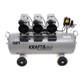 Compresor de aer pentru stomatologie ultra-silentios 8 bari 911l/min rezervor de 100L si o putere de 4500W – Kraft&Dele