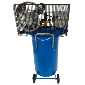 Compresor de aer vertical 100 litri, 2 cilindri 3kW, 220V VERKE V81110 – Kraft&Dele