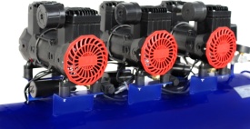 Compresor Fără Ulei 100L 6000W 660L/min 8 Bar – Profesional, Putere Maximă KraftDele KD4094 - Img 2