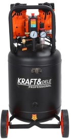 Compresor Fără Ulei 50L 2000W 2 Pistoane – Silențios 75dB pentru Atelier & Uz Profesional | KraftDele KD1388 - Img 2