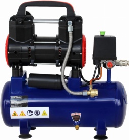 Compresor Fără Ulei 9L 1200W 230V – Compact, Portabil, Ideal pentru Casă & Atelier | KraftDele KD4090 - Img 2