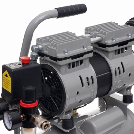 Compresor fără ulei KraftDele KD1384, rezervor 9L, 550W, 8 bar, 155 l/min, portabil pentru garaj, atelier și uz casnic - Img 4