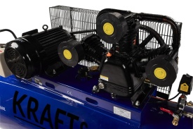 Compresor Industrial 500L 3 Pistoane 400V 14.6HP – Putere Profesională pentru Utilizare Continuă | KraftDele KD4062 - Img 4