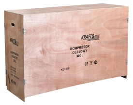 Compresor oleios profesional KraftDele 300L 9,5 kW, 8 bar, 1000 l/min, model KD1409 BR270/8 - Img 10