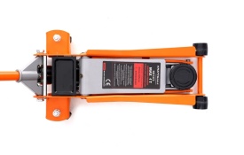 Cric auto hidraulic low profile KraftDele KD1378, 4T, ridicare 133-465 mm, pentru garaj și service - Img 4
