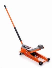 Cric auto hidraulic tip crocodil low profile 3T KraftDele KD1374, ridicare 85-505 mm, cu roți pentru manevrare ușoară - Img 8