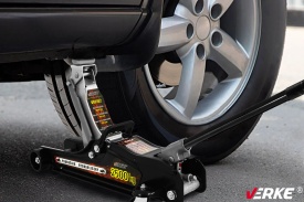 Cric hidraulic auto 2,5T profil jos MaxRom, pentru service auto și mașini cu suspensie coborâtă, cursă 80-359 mm - Img 12
