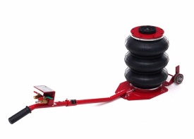 Cric hidraulic tip crocodil 3T KraftDele KD399, cu roți metalice și tampon din cauciuc, ridicare 150-400 mm - Img 2