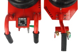 Cric pneumatic tip pernă Mar-Pol 3,5T compact, cu o mâner, pentru atelier auto, vulcanizare și utilaje - Img 8