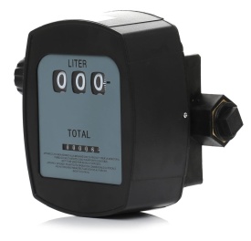Debitmetru mecanic KraftDele KD1157 pentru distribuitor combustibil, contor debit pentru motorină, benzină și kerosen - Img 2