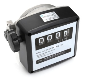 Debitmetru mecanic pentru motorină, benzină și kerosen KraftDele KD1155, contor distribuitor cu afișaj mare - Img 9