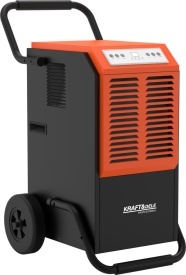 Dezumidificator industrial KraftDele 70L/24h KD11748, rezervor 5,5L, control umiditate și dezghețare automată