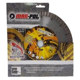 Disc diamantat Mar-Pol 350 x 10 x 25,4 mm pentru granit, tăiere rapidă și precisă - Img 2