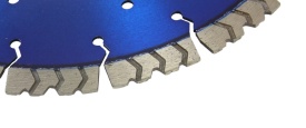 Disc diamantat Mar-Pol RAPID Ultra Long Life 300 mm, segment 15 mm, alezaj 20/25,4 mm pentru beton, cărămidă și pavaj - Img 6