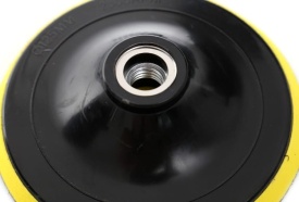 Disc polizare cu arici 125 mm KraftDele KD10249, suport flexibil pentru polizor, șlefuitor unghiular sau bormașină, adaptor inclus - Img 2