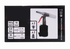 Dispozitiv pneumatic pentru nituire pop-nituri 3,2 / 4,0 / 4,8 mm MXK5464 - Img 9