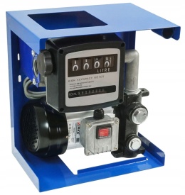Distribuitor combustibil autoamorsant VERKE VYB-70A, pompă electrică 550 W, debit 70 l/min, cu pistol și contor - Img 5