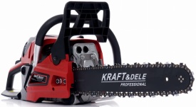 Drujbă pe benzină KraftDele KD5010, 5,9 CP, lamă 40 cm, Easy Start, pompă amorsare, pentru tăiere lemn și lucrări gospodărești - Img 8