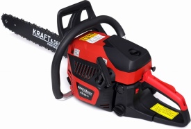 Drujbă pe benzină KraftDele KD5011, 5,2 CP, lamă 45 cm, pentru tăiere lemn și lucrări gospodărești - Img 7