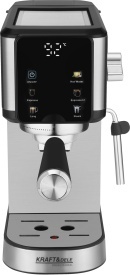 Espressor manual cu presiune KraftDele KD4290, 1500W, 20 bar, panou tactil, funcție espresso, apă fierbinte și abur pentru spumare lapte - Img 7