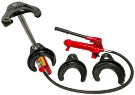 Extractor hidraulic pentru arcuri MacPherson 1T MaxRom, cu prinderi interschimbabile, pentru service auto și vulcanizare - Img 2