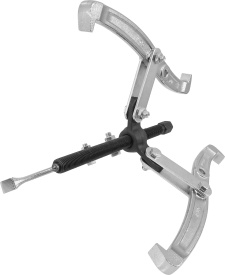 Extractor rulmenți cu 3 brațe, cu șurub, 10 inch, din oțel CR-V, model V84834, pentru service și lucrări mecanice - Img 3