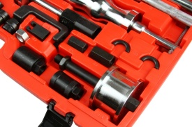 Extractor universal inerțial pentru injectoare diesel Common Rail Mar-Pol, set profesional cu adaptoare și ciocane inerțiale - Img 3