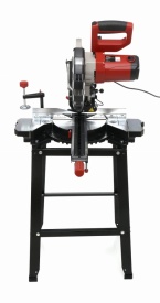 Fierăstrău circular de banc tip pendular KraftDele KD3010 cu laser, bază metalică și disc 250 mm pentru tăieri în lemn - Img 5