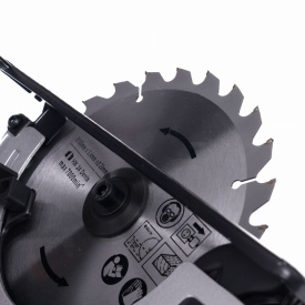 Fierăstrău circular manual KraftDele KD1715, 2400W, disc 185 mm, tăiere dreaptă și în unghi 45° pentru lemn - Img 8