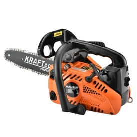 Fierăstrău cu lanț pe benzină pentru crengi KraftDele KD10614, motor 52 cm³, 3,9 CP, lamă 25 cm - Img 3