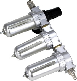 Filtru de aer cu separator de apă și regulator de presiune KraftDele KD5851 pentru instalații pneumatice și vopsire - Img 4