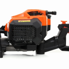 Foarfecă de tuns gard viu pe benzină KraftDele KD5020, lamă 550 mm, motor 2 timpi 25,4 cmc, mâner rotativ