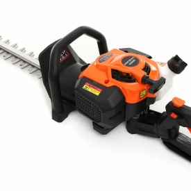 Foarfecă de tuns gard viu pe benzină KraftDele KD5020, lamă 550 mm, motor 2 timpi 25,4 cmc, mâner rotativ - Img 5