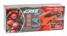 Foarfecă electrică de grădină 7,6V 2Ah Verke Garden pentru tăiere ramuri până la 22 mm, cu acumulator Li-Ion - Img 10