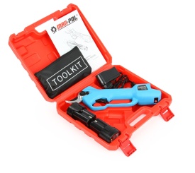 Foarfecă electrică de grădină tip nicovală Mar-Pol 16.8V, tăiere 28 mm, acumulator, model XM83008 - Img 2