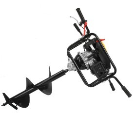 Foreză de pământ motoforeza DEMON 173cc cu burghiu 300mm – 6 CP, transmisie planetară 20:1, motor OHV, siguranță cu zăvor - Img 7