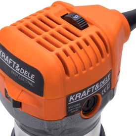 Freză electrică de mână pentru lemn KraftDele KD3360, 2000W, 6/8 mm, viteză variabilă, pentru frezare precisă și finisaje curate - Img 6