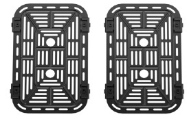 Friteuză cu aer cald fără ulei KraftDele KD4180, 9L, 2500W, 2 compartimente independente, panou tactil LCD - Img 8