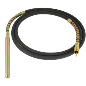 Furtun pentru vibrator de beton Mar-Pol 6 m, diametru 38 mm, cu cuplare rapidă pentru lucrări de turnare