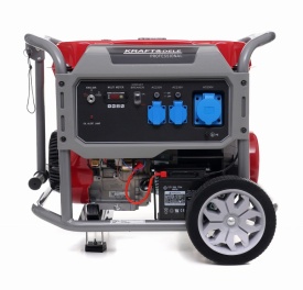 Generator curent monofazat KraftDele KD634, 6000 W nominal / 6400 W maxim, 230V, pornire manuală și electrică - Img 3