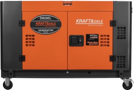 Generator de curent trifazat diesel KraftDele KD3246, 20 kW, 230V/400V, pornire electrică - Img 4
